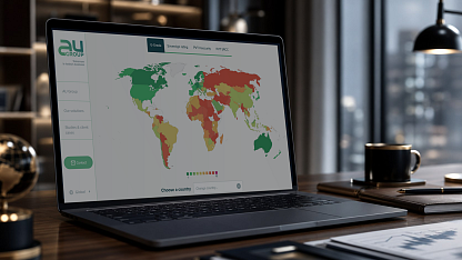 AU G-Grade je online. Firmám pomáhá číst rizika zahraničních trhů
