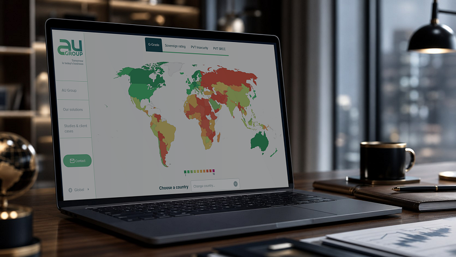AU G-Grade je online. Firmám pomáhá číst rizika zahraničních trhů